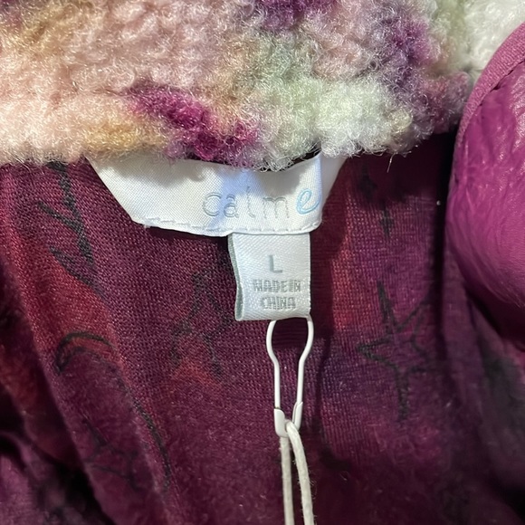 JOHNNY WAS Calme Printed Fleece Jacket - Picture 5 of 13